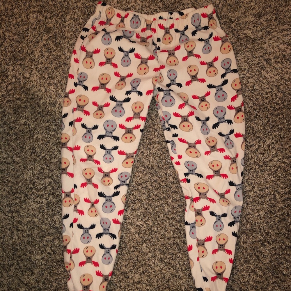 Reindeer pajama/lounge pants